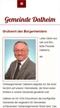Mobile Screenshot of dalheim-rheinhessen.de